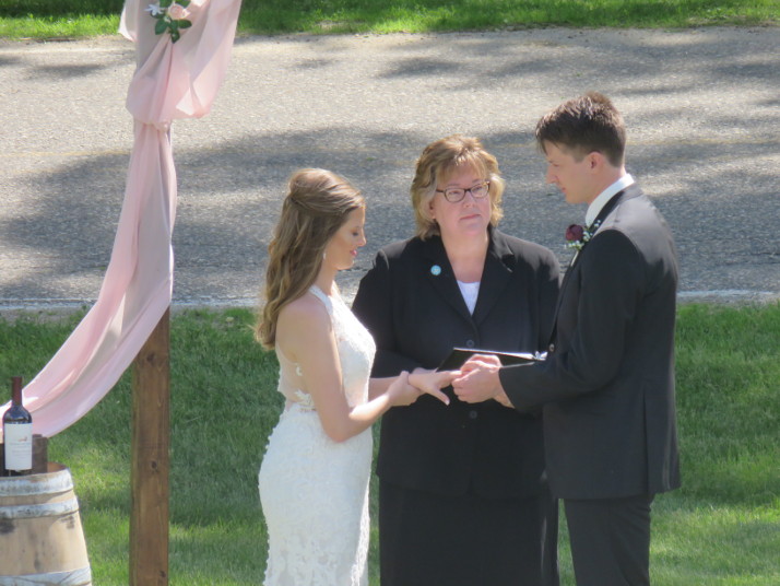 Sweet ceremony moments