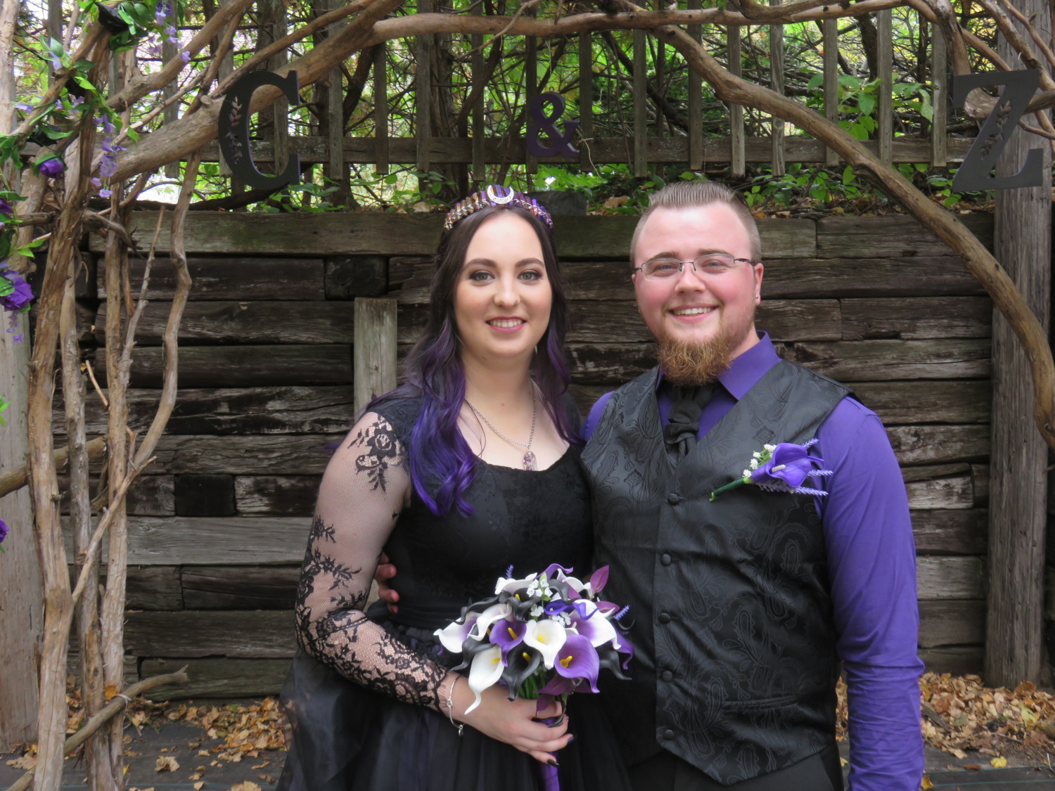 Black Wedding Gown